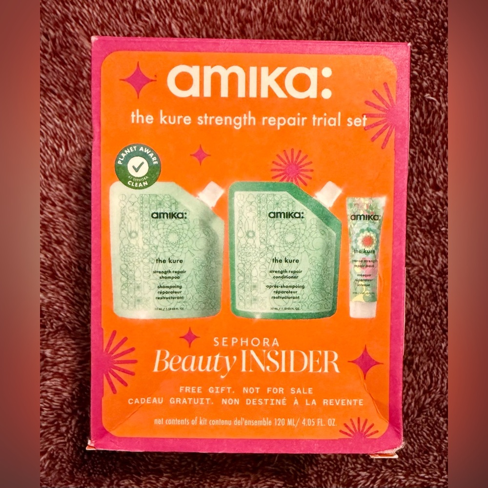Amika The Kure Strength Repair Set - Sephora beauty insider! 🤩